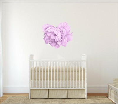 peony wall decal nursery