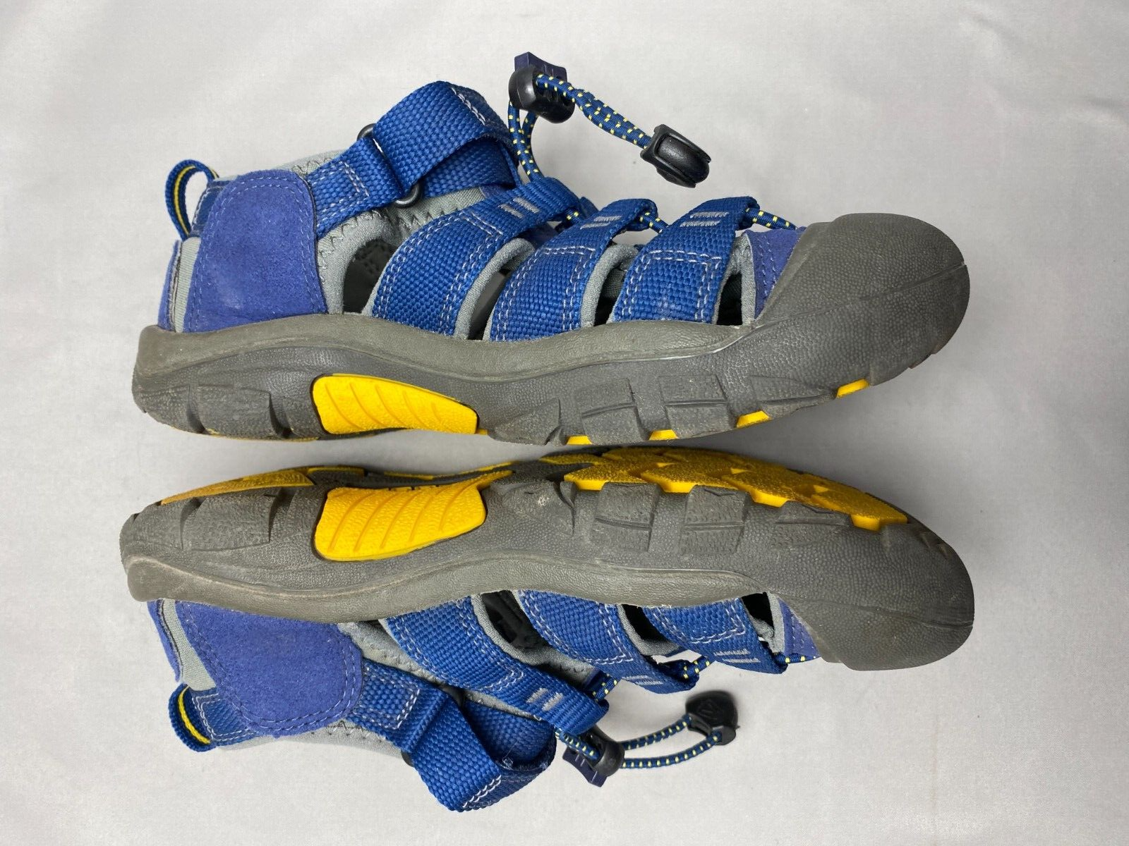 Sandali da acqua Keen Newport H2 bambini grandi 2 scarpe blu punta chiusa outdoor gorpcore