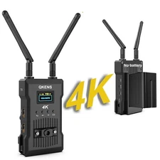 4K HDMI Extender Wireless Video Transmitter Receiver for Camera Live Streaming