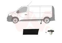 VAN Wezel 4396427 Zier-/Schutzleiste, Seitenwand Passend FüR Fiat
