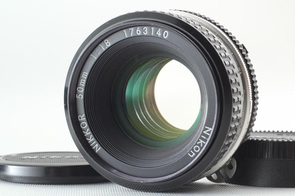 Near Mint] Nikon Ai NIKKOR 50mm F/1.8 Pancake MF Lens From