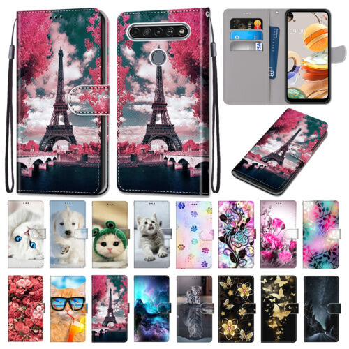 For Samsung Galaxy A10 A40 A30 A50 A70 A20E Leather Flip Wallet Stand Case Cover - Picture 1 of 28