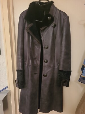 Дубленка Из Натуральной Кожи .Schaffellmantel aus echtem Leder