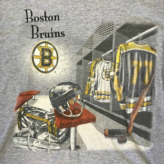 Vintage 90s Boston Bruins Locker Room Lee Sports … - image 1