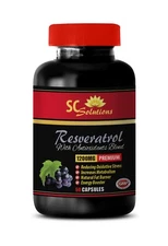 Hydration benefits - RESVERATROL - Nutritional balance 1 Bottle 60 Capsules