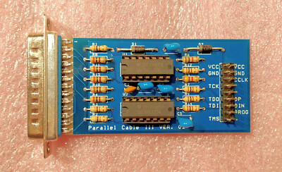 XILINX Parallel Cable III Ver. 02 PC3 JTAG Slave-Serial THT 