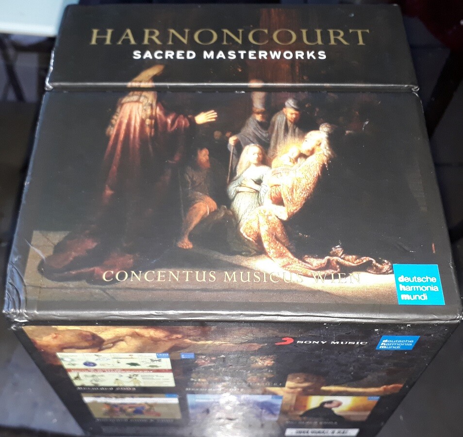 CD Harnoncourt Sacred Masterworks 9CD