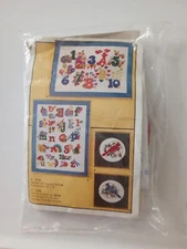 New Artcraft Concepts Crewel Project No. 3754 Alphabet Wallhanging 