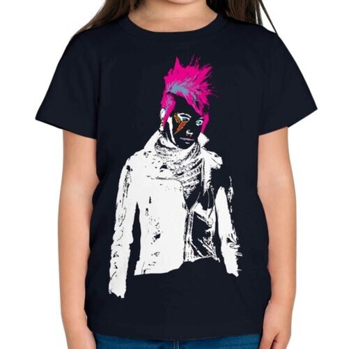 PUNK GIRL KIDS T-SHIRT TEE TOP GIFT BLACK AND WHITE CULTURE | eBay