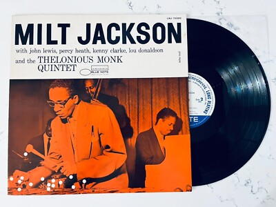 LP Thelonious Monk, Milt Jackson Thelonious Monk &amp; Milt Jackson BNJ61012PROMO BLUE NOTE プロモ /00260 Milt Jackson + Thelonious Monk + Lou Donaldson JAPAN BLUE