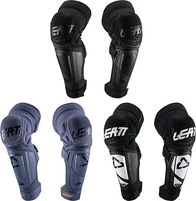 Leatt 3DF Hybrid Ext Knee & Shin Guards - Motocross Dirt Bike