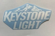 Keystone Light Beer Logo Die Cut Vinyl Decal High Quality Outdoor Sticker Boat 