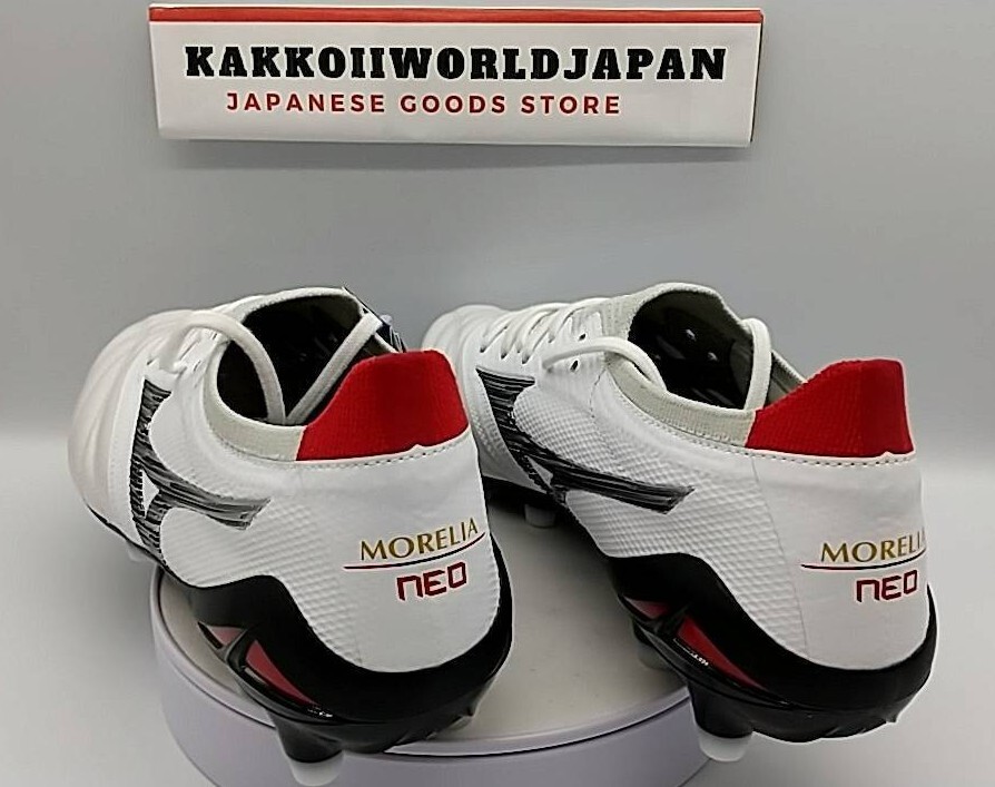 Mizuno Morelia 4ホワイト 日本製 26.5 Mizuno Soccer Cleats MORELIA NEO 4 β beta JAPAN Super White