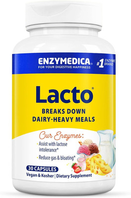 Lacto, Maximum Strength Formula for Dairy Intolerance, with Enzymes Lactase and 