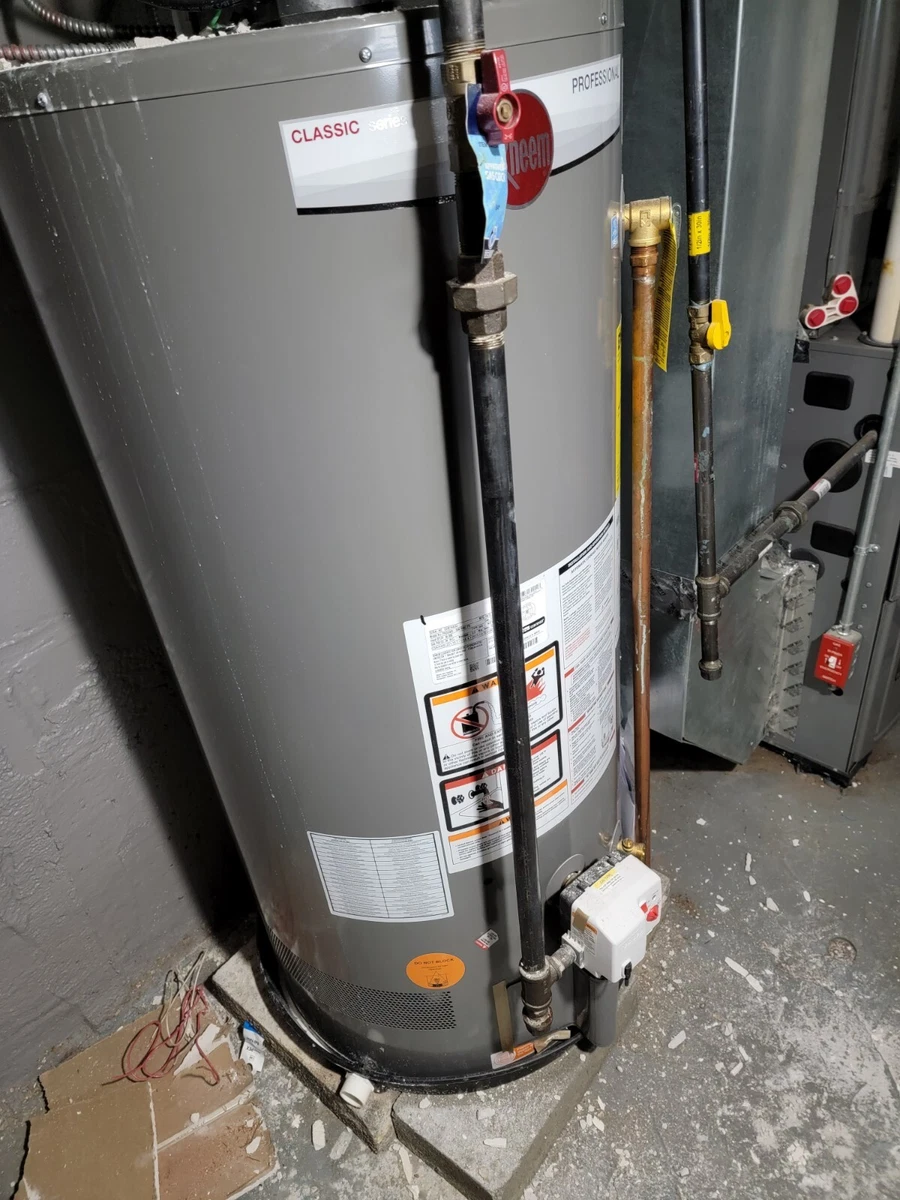 Rheem Performance 50 Gal. 36000 BTU Power Vent Natural Gas Water Heater |  eBay