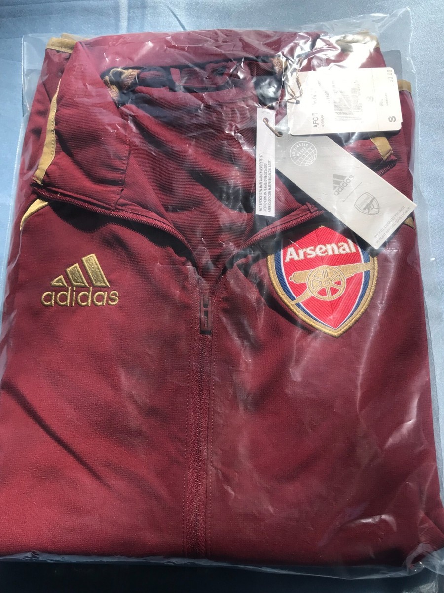 Adidas Arsenal FC Icons Woven Jacket Full Zip Men Size SMALL | eBay