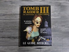 Guide Officiel Tomb Raider III Lara Croft - Sony PlayStation PS1 - Complet 