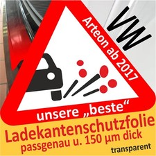 für VW Arteon Lackschutzfolie Ladekantenschutz Folie Auto Schutzfolie