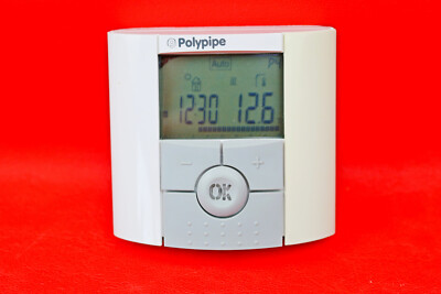 Polypipe/Watts Wireless Programmable Room UFH Thermostat PBPRPS RF  5022733049182 UK