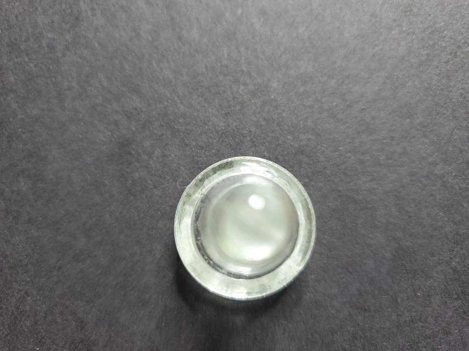 Glass Chess Replacement Piece Only Pawn Clear 1.25" tall .75" wide  - Image 2 of 4