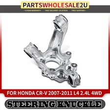 Rear Left Side Steering Knuckle for Honda CR-V 2007 2008 2009 2010 2011 L4 2.4L