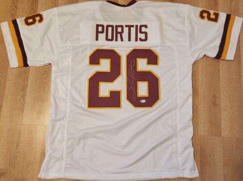 Clinton Portis Signed Washington Redskins Jersey. Beckett Witnessed - Picture 1 of 4