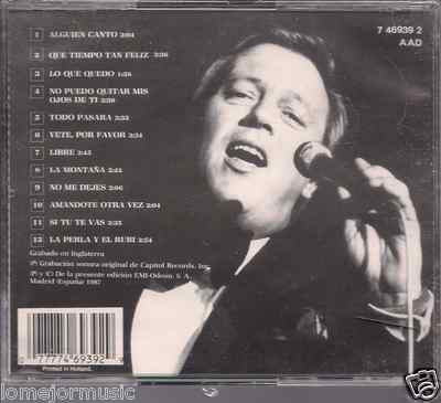 ULTRA RARE cd 70s 60s MATT MONRO en español Todo Pasara Libre Si Tu Te Vas
