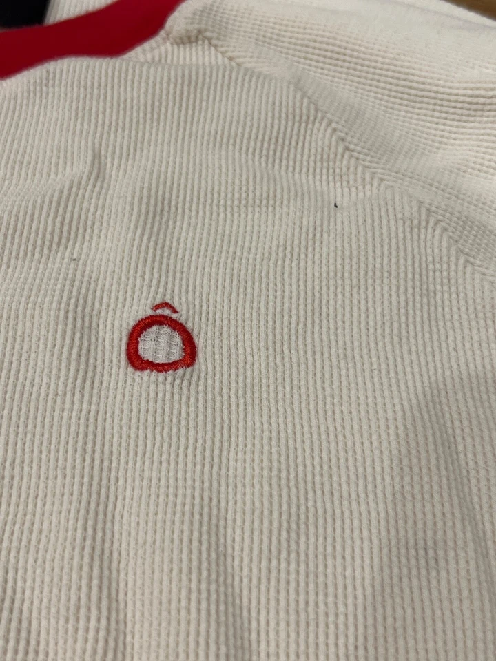 Camiseta térmica Bianca Chandon grande Circumflex manga larga blanco crema marfil LA Foto 2 de 4