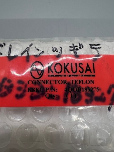 KOKUSAI 4QOD183275 CONNECTOR TEFLON - Picture 5 of 6