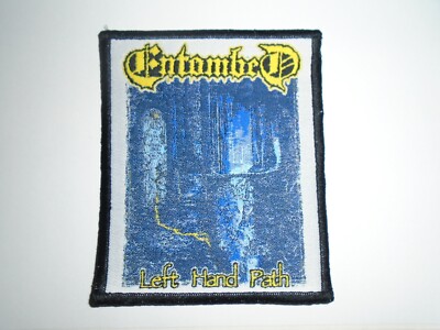 ENTOMBED LEFT HAND PATH WOVEN PATCH