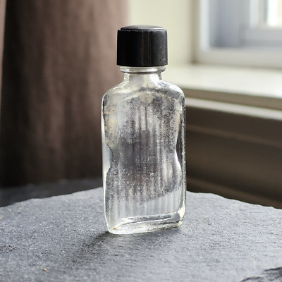 Tiny Vintage Glass Evening In Paris Bourjois Eau De Toilette Perfume Bottle