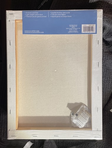 8 Pack Artist Loft Super Value Canvas “9x12” New! Sealed! - Picture 3 of 3