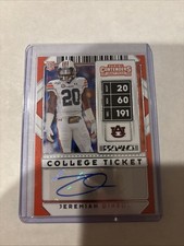 2020 Panini Contenders Draft Football Jeremiah Dinson College Ticket Auto #187