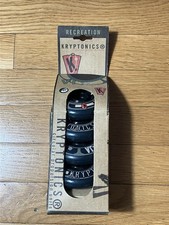 Kryptonics Skate Wheels Dark Green 72mm 82A Skates Skating NIB Skater New Boxed