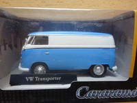 Vw T1 Transporter Blau Bus Oldtimer Modelauto Ca.9Cm *Neu* 1:43