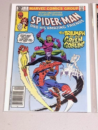Spider-Man and His Amazing Friends #1 Newsstand First App Firestar 1981 VF/NM
