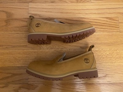 NEW Timberland X Telfar Premium Slip-On Loafers Wheat Nubuck Size 6 IN HAND