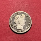 (1) Beautiful Toned Antique 1898-O Barber Dime CHOICE VG-VERY GOOD NICE TONING