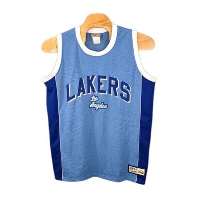 Vintage Majestic Lakers Hardwood Classics Jersey MPLS Blue
