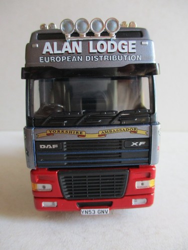 CORGI 1/50 TRACTEUR SEUL DAF 480 XF YORKSHIRE AMBASSADOR " ALAN LODGE " - Imagen 4 de 8