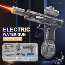 Electric Water Gun for Kids Adults Automatic Squirt Gun Fully Auto Water Blaster
