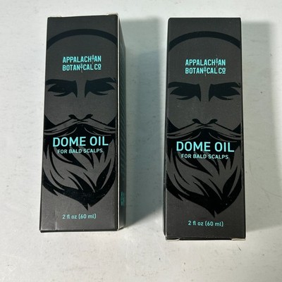 Appalachian Botanical Co Dome Oil (2) Men's Specialized Scalp Care Lot of 2