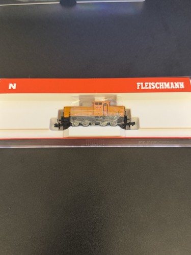 Fleischmann Spur N 7220 07 Diesellok Modelllokomotive, Orange/Schwarz | Condition: Gebraucht
