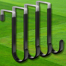 4 Pack over the Door Hooks Door Hanger Hook Towel Hooks for Hanging