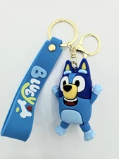 BLUEY  DISNEY'S "BLUEY" WITH DETACHABLE HANDSTRAP AND METAL KEYCHAIN