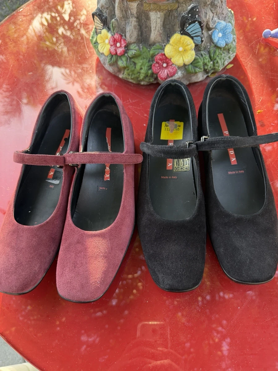 PRADA Mary Jane Casual Women's Leather Upper for sale | eBay