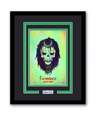 Enchantress Cara Delevingne Autographed 11x14 Framed Photo Suicide Squad ACOA