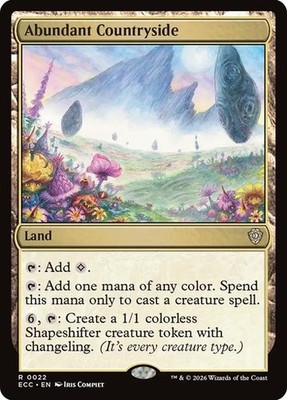 MTG: Lorwyn Eclipsed Commander - Dance of the Elements (Choose your Card)
