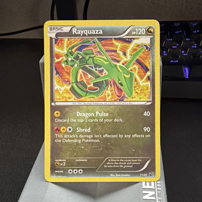 Pokémon TCG Rayquaza 11/20 Dragon Selection Holo Rare