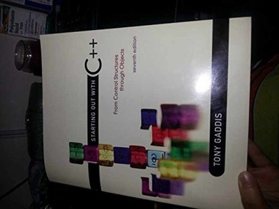 Starting Out With C++: From Control - Paperback, by Gaddis Tony - Acceptable n